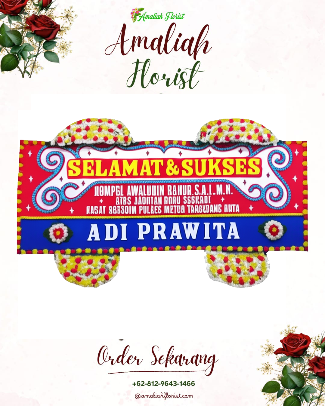 Papan Bunga Ucapan Selamat Makassar