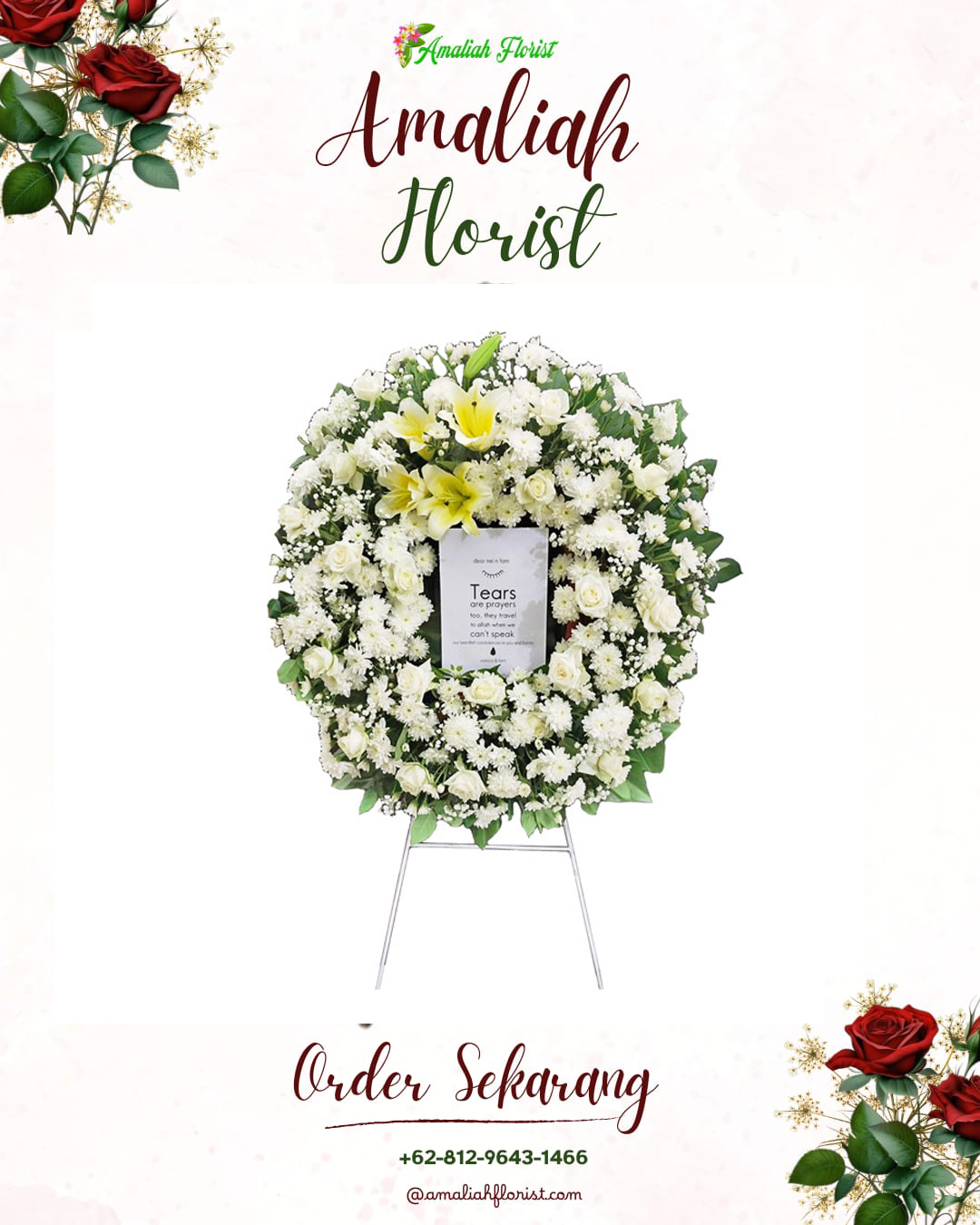 Krans Bunga Duka Makassar